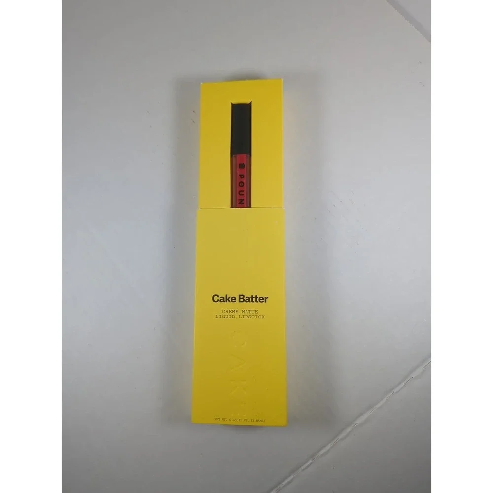 Pound Cake Cake Batter Creme Matte Liquid Lipstick RED VELVET 0.13oz NEW IN BOX